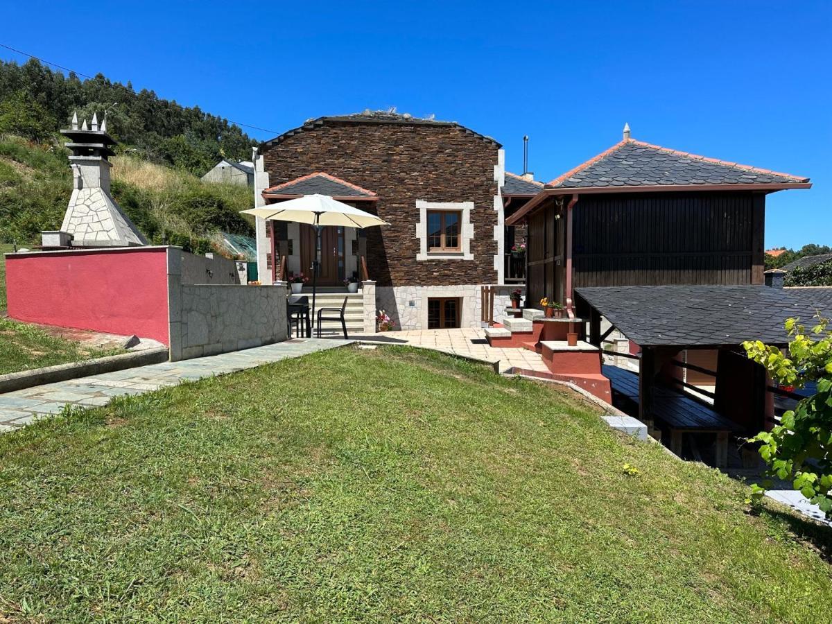 Casa Do Lagar, Praia Da Abrela O Vicedo Eksteriør billede